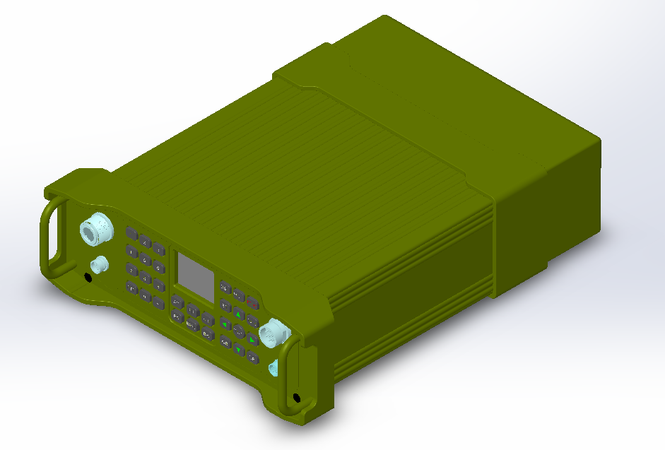 YiNiTone TBR-119 1.5~520MHz HF:20W/ UV:10W Knapsack Tactical Multifunction HF Radio