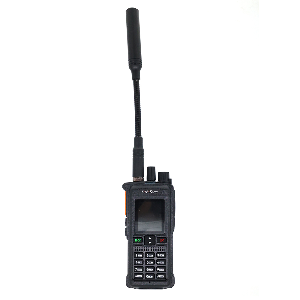 AT-22 23cm Goose Tube Folding Antenna for Baofeng UV-5R UV-82 BF-888s Walkie Talkie UHF VHF  SMA-Female Accessorie