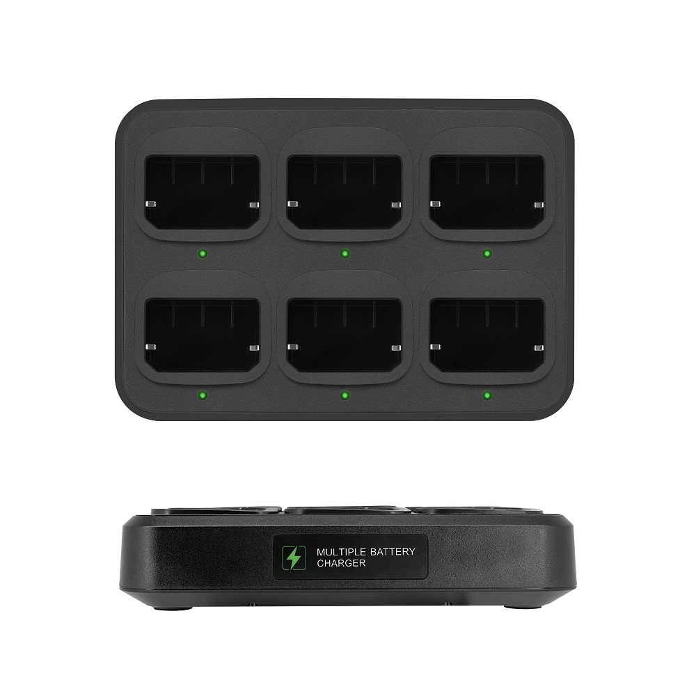 Six-Way Multi-Functional Charger Rapid Charging for SL1M SL2M Walkie Talkie Two Way Radio