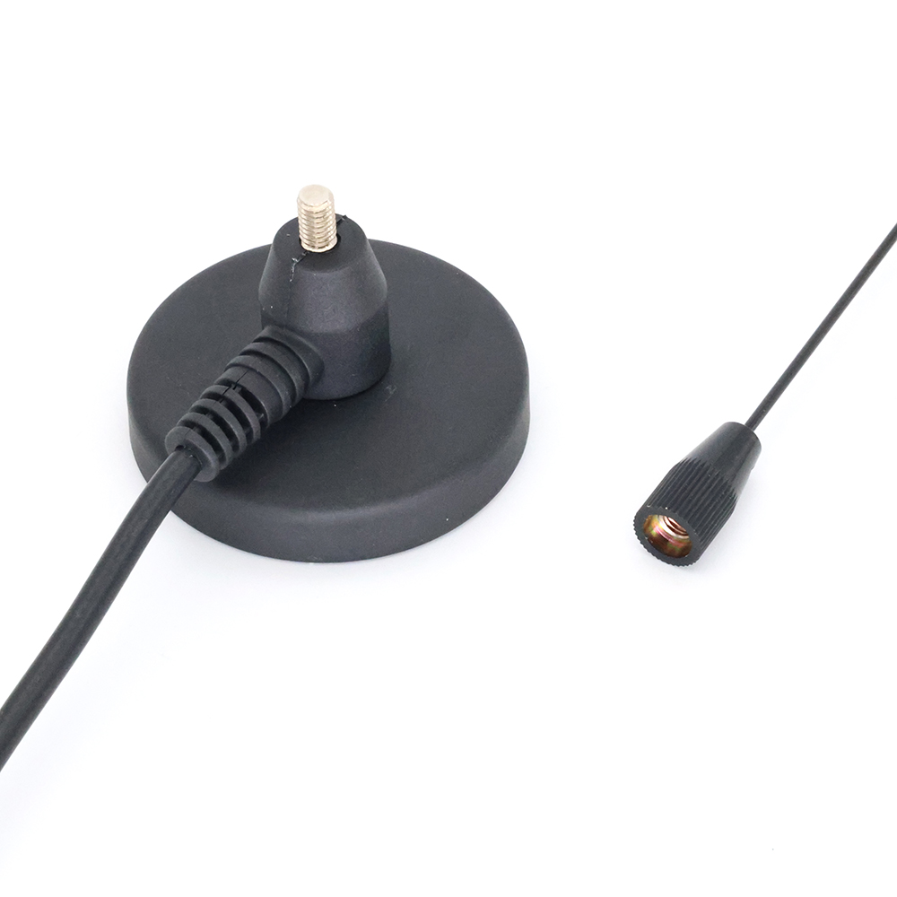 MC-100 4 meter RG58 PL259 UHF Connector magnetic base mount cable Mobile Car Radio Antenna For Kenwood Yaesu ICOM For TM-261 FT-1802 FT-1807