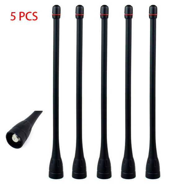 Ham Radio Handheld Antenna UHF 400-470MHz For Walkie Talkie ICOM F21 F43 F80 F4001 F4161