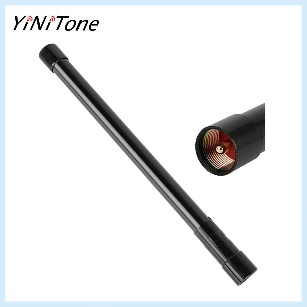 NL-350 Black PL259 Car Radio UHF 400-500MHZ Antenna Fiber Glass Aerial High Gain