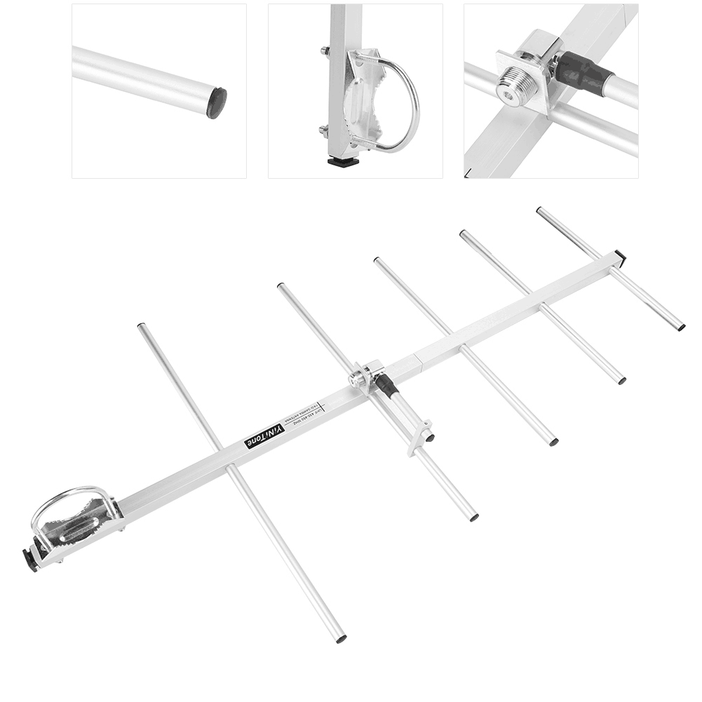 thumbnail image 2 of Anysecu High Gain UHF Yagi Antenna With UHF Connector - For Baofeng UV5R, 888S, UV-82, RT3 - 50W 2 of 6