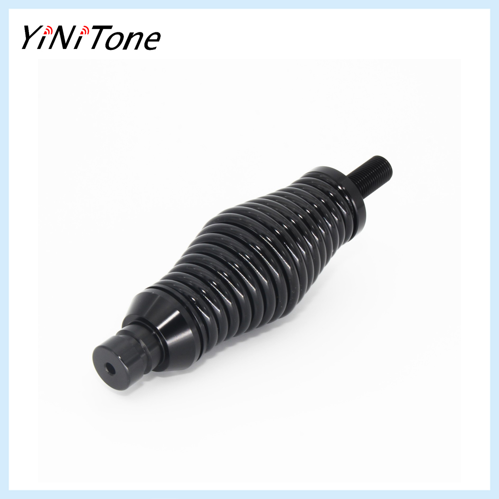 CB Antenna Spring Mount Bracket Quick Release Barrel Heavy Duty Dune Flag Mount UTV ATV RZR SXS Truck Car Off Road Can Am Black